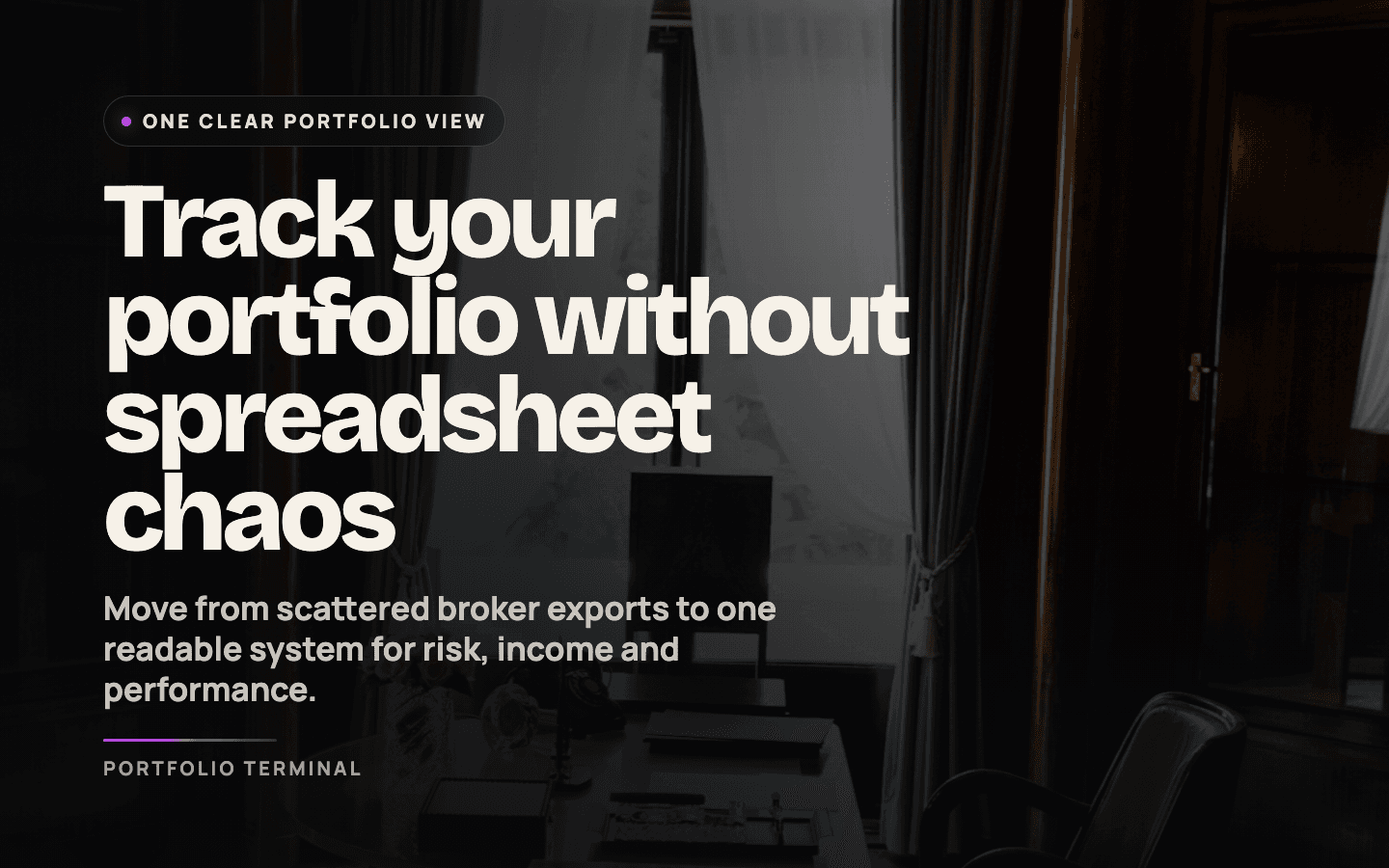 How to Track Your Portfolio Without Spreadsheet Chaos